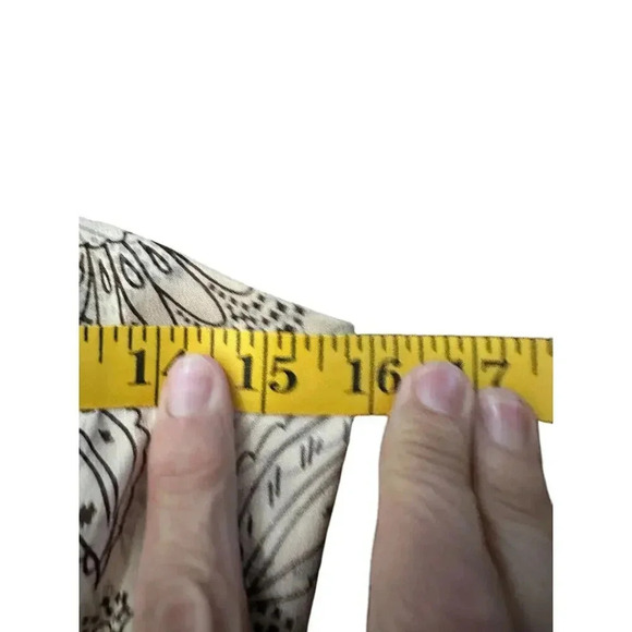 Donna Rico Brown 100% silk Halter Floral Maxi Dress beaded Size 2 - Picture 7 of 11